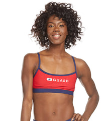 Speedo Women's Guard Thin Strap Bikini Top