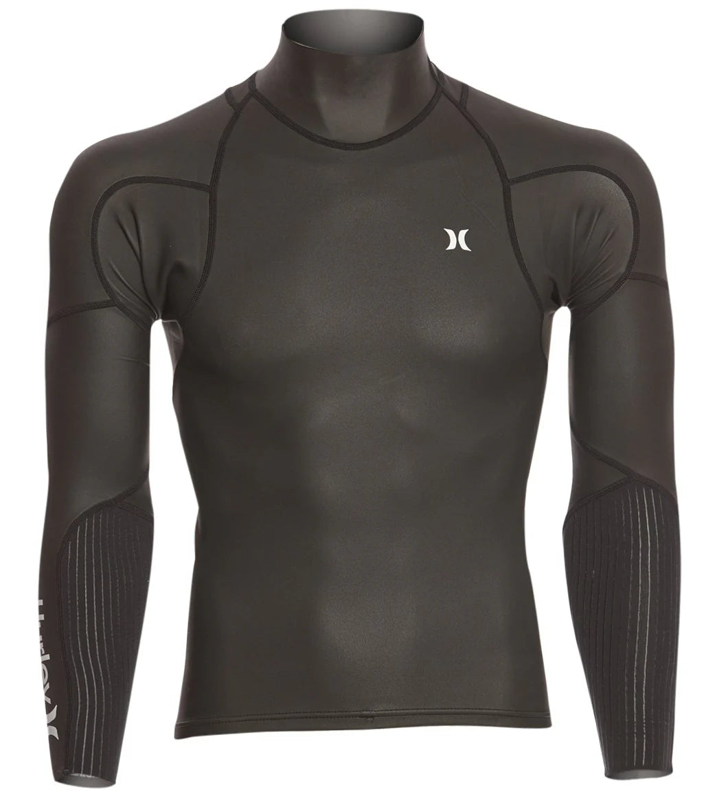 Hurley Men's 0.5mm Phantom Windskin 2.0 Zip Free Wetsuit Jacket