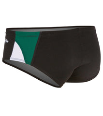 Dolfin Men's Chloroban Color Block Male Racer Brief Swimsuit