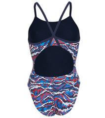 Sporti New Waves Thin Strap One Piece Swimsuit Youth (22-28)