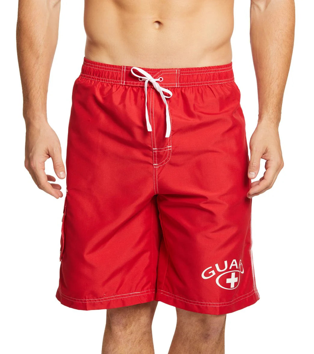 Waterpro Men's Lifeguard Swim Trunks