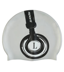 Sporti Headphone Silicone Swim Cap