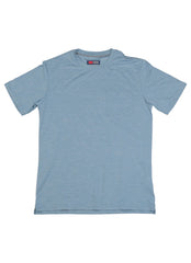 Cova by Jantzen Men's Crewless Heathered Short Sleeve UPF 30 Performance Shirt