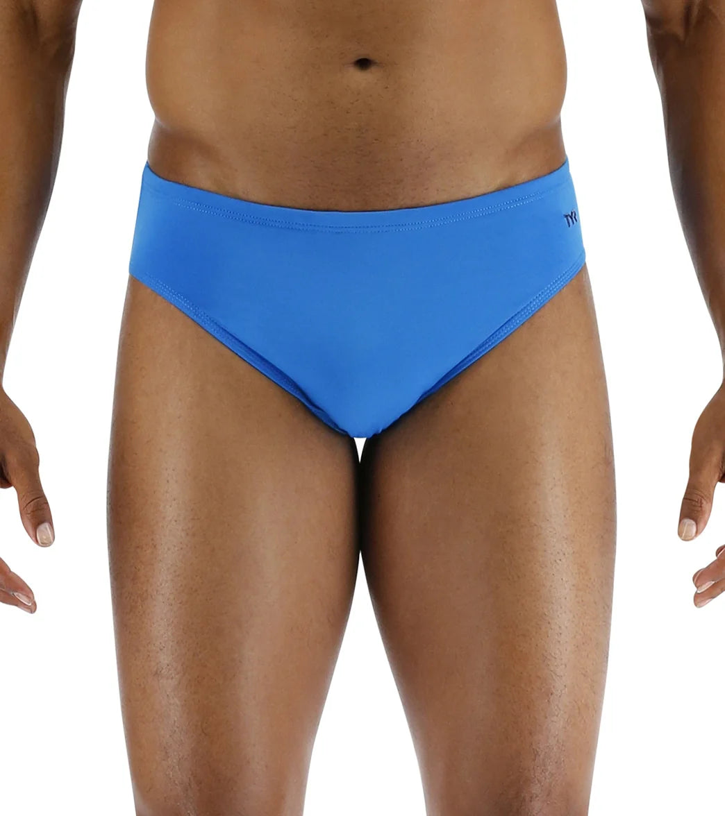 TYR Men's Solid Racer Brief Swimsuit