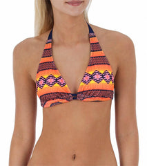 Hurley Swim Mayan Stripe Halter Top