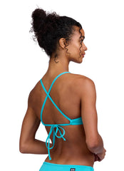 JOLYN Women's Tomcat Solid Bikini Top