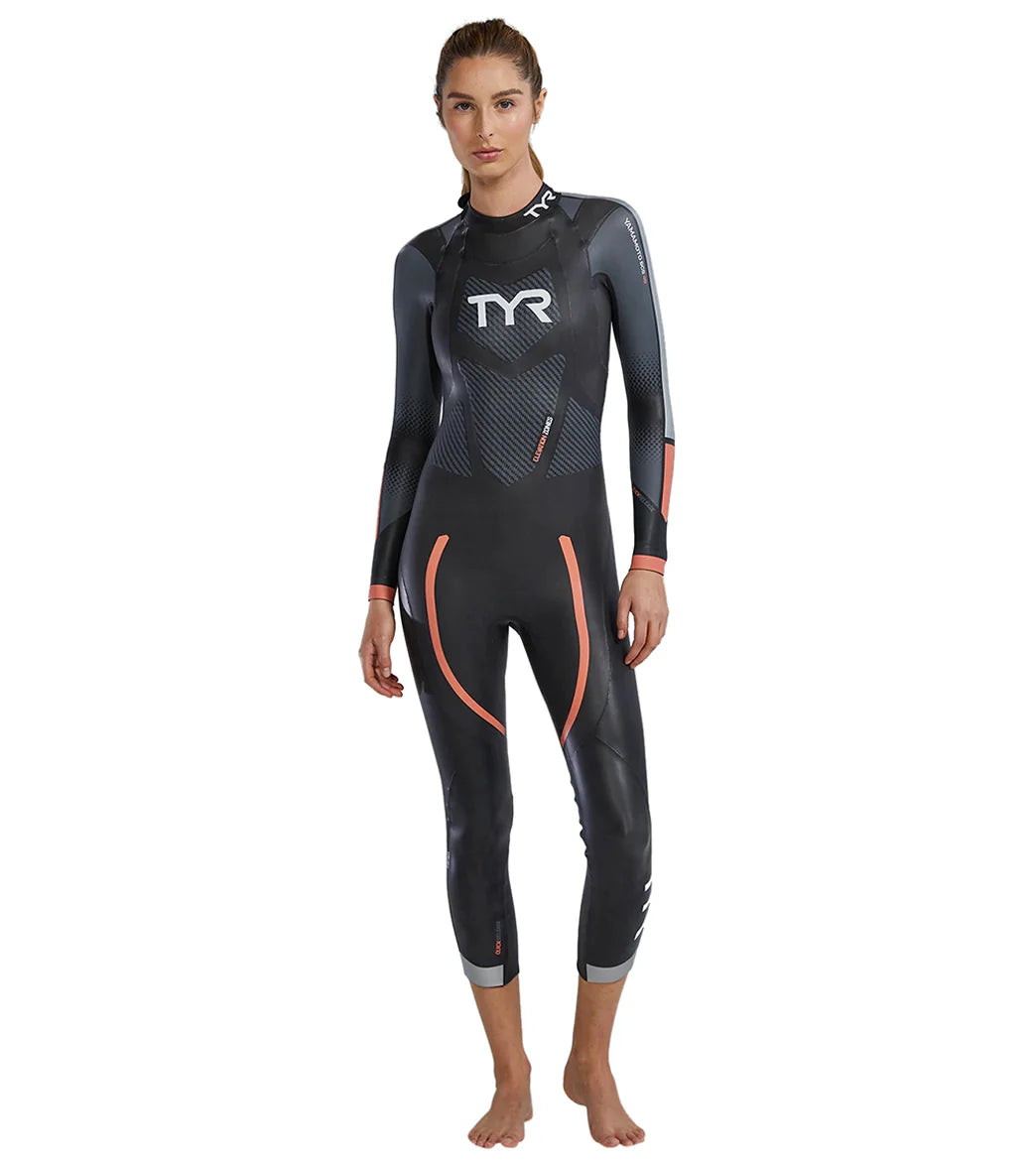 TYR Women's Hurricane Cat 3 Fullsleeve Triathlon Wetsuit