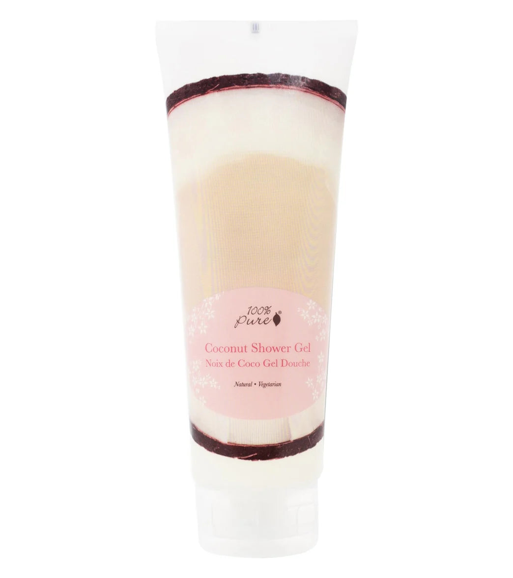 100% Pure Coconut Shower Gel 8 oz.