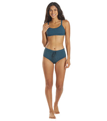 Sporti Active Ribbed Double Cross Workout Bikini Top