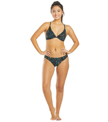 Sporti Renew Chlorine Proof Printed Tie Back Bikini Top