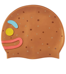 Sporti Limited Edition Ginger Bread Head Silicone Swim Cap