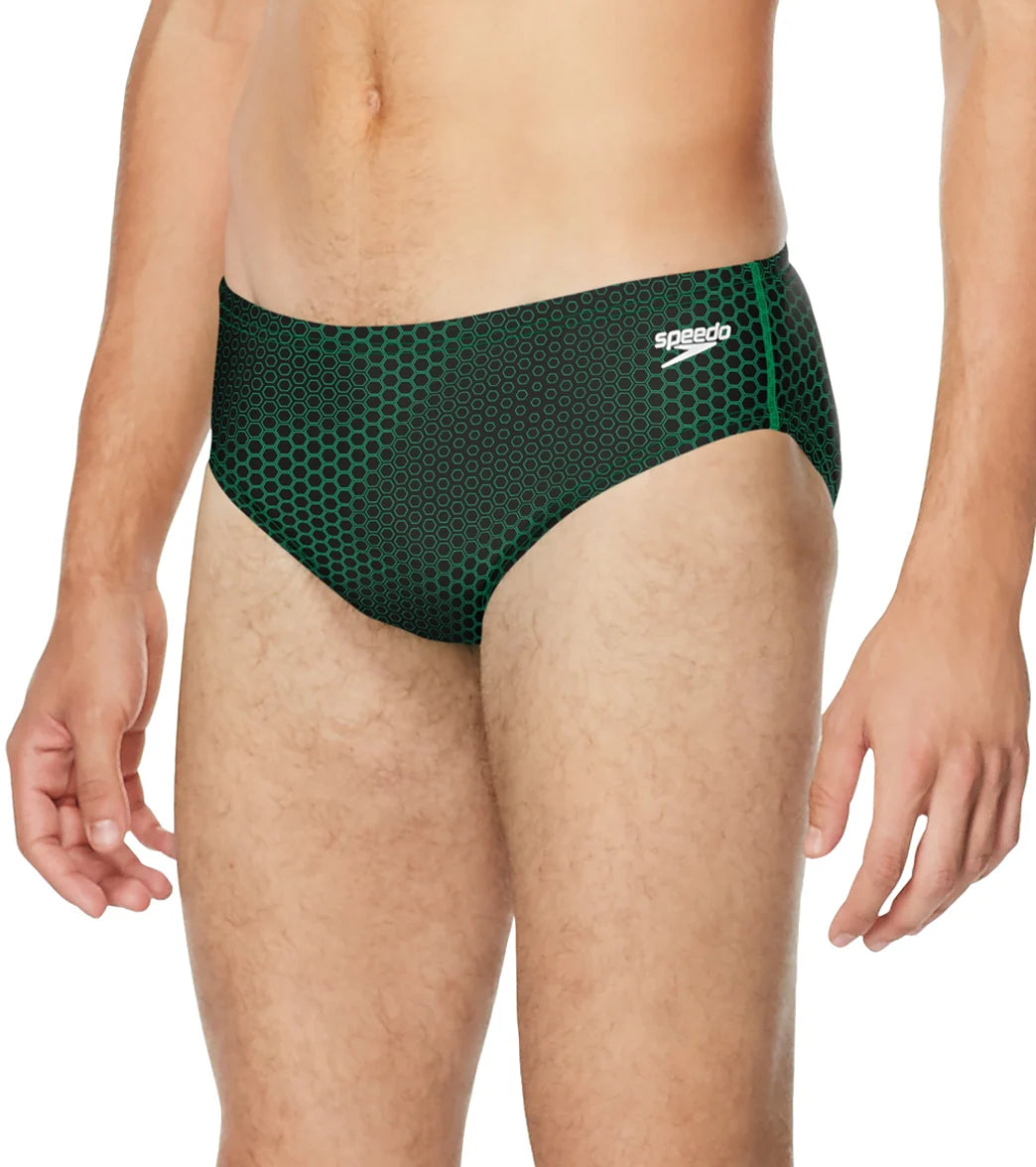 Speedo Men's Hex Breaker Brief Swimsuit