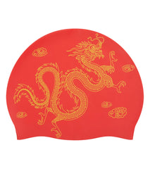 Sporti Lunar Dragon Silicone Swim Cap