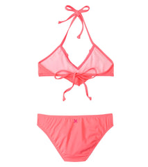 Hurley Girls' Stagger Flutter Top Retro Bottom Bikini Set (7-14)