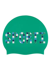 Sporti Folk Story Silicone Swim Cap