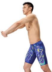 Speedo Men's Fastskin LZR Pure Valor 2.0 Printed Jammer Tech Suit Swimsuit
