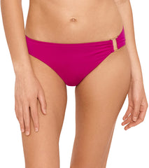 Lauren Ralph Lauren Women's Beach Club Solids Ring Hipster Bikini Bottom