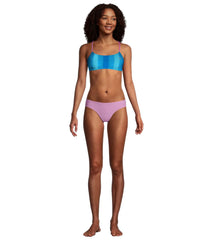 Speedo Women's Solid Cheeky Hipster Bikini Bottom