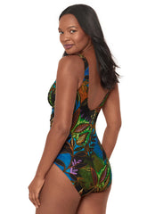 Miraclesuit Women's Amazonia Swizzle One Piece Swimsuit