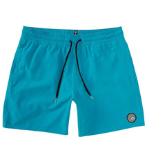 Volcom Men's 16" Lido Solid Swim Trunks