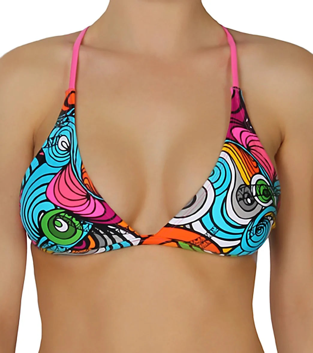 Body Glove Swimwear Wipeout Action Sports Bra Bikini Top