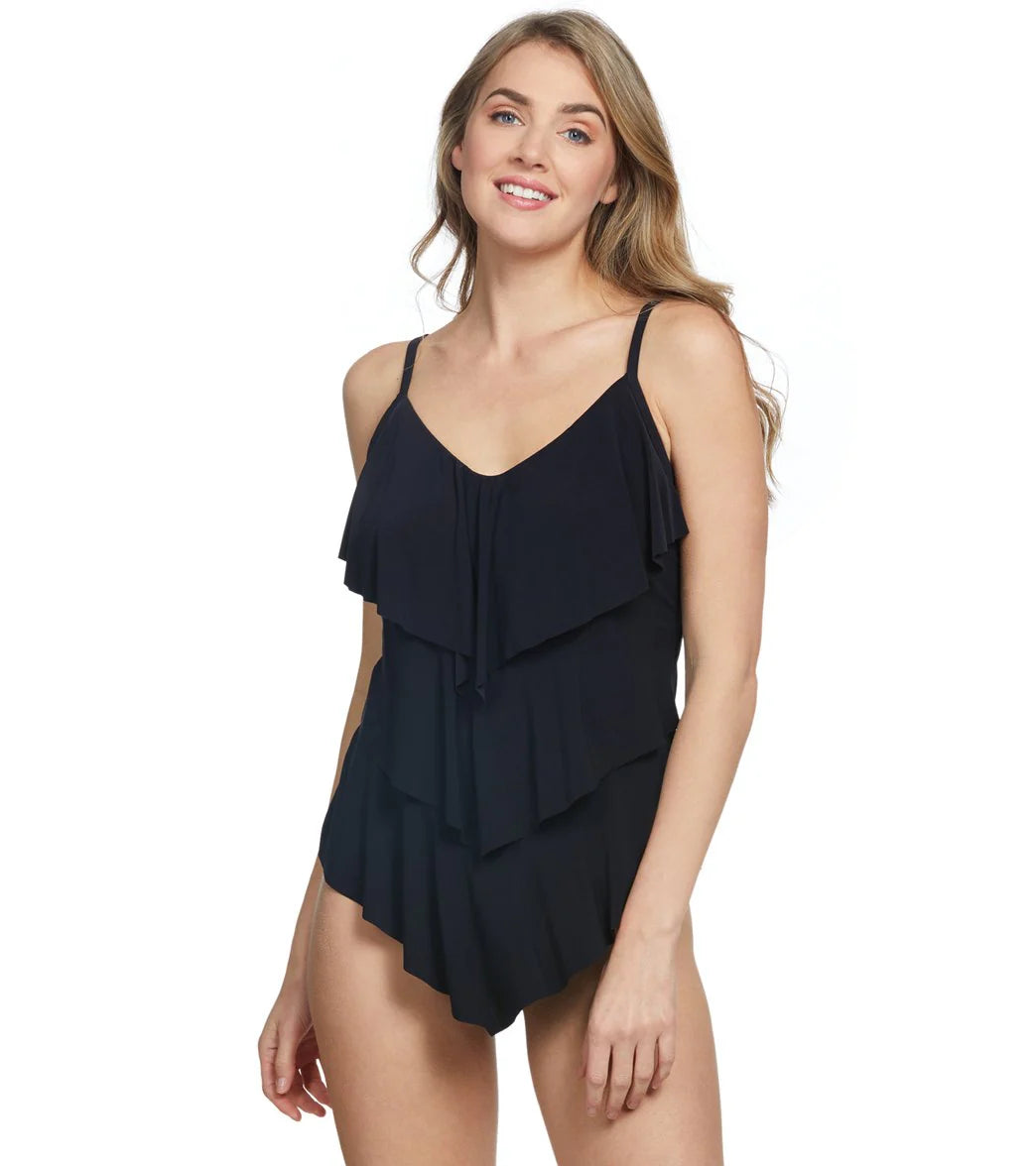 Magicsuit by Miraclesuit Solid Rita Tankini Top (DD Cup)