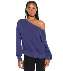 Spiritual Gangster La Vida Off Shoulder Long Sleeve