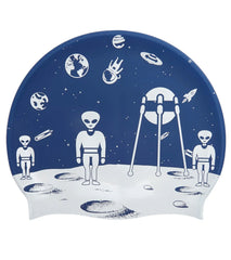 Sporti Moon Landing Silicone Swim Cap