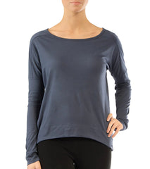 Hurley Girls' Solid Luxe L/S Shirt