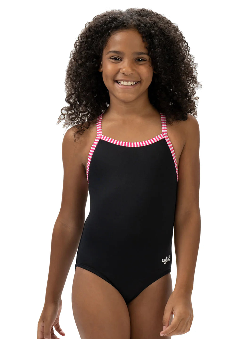 Dolfin Uglies Girls' Solid One Piece Swimsuit (Big Kid)