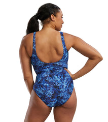 TYR Women's Expression Aqua Controlfit One Piece Swimsuit