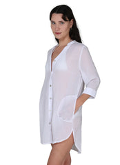 J.Valdi Women's Breeze Big Cover Up Shirt