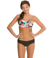 Body Glove Swimwear Sanctuary Glow Underwire Push Up Bandeau Bikini Top