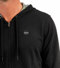 Hurley Men's Flammo Solid Zip Up Hoodie