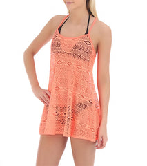 Hurley Women's One & Only Solids Sleeveless Crochet Top