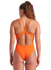 Arena Women's Solid Light Drop Back One Piece Swimsuit