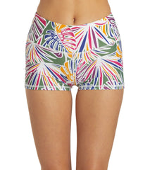 Sporti Active Tropical Palm 2.25" inseam Boyshort
