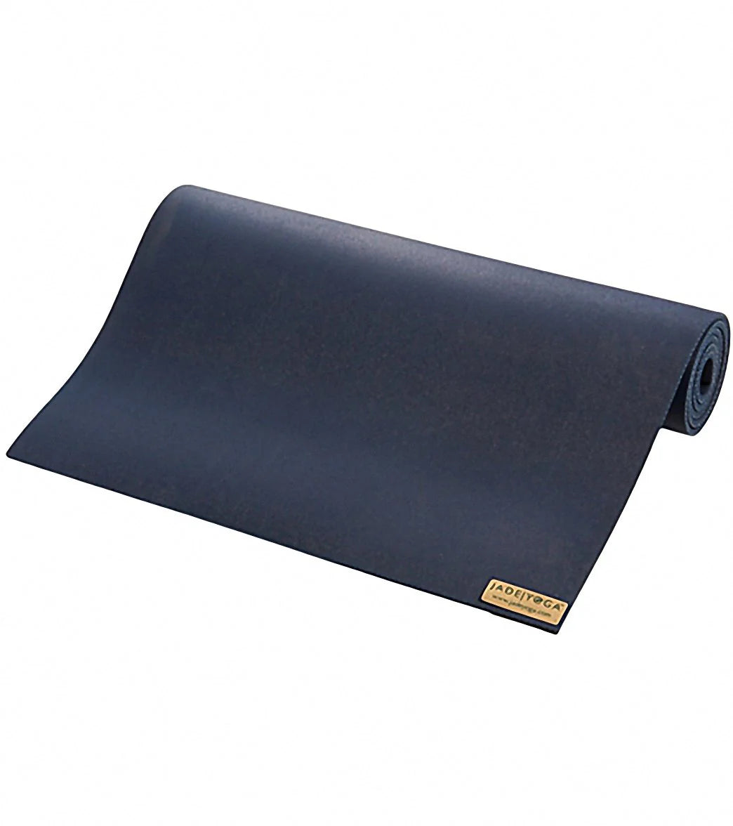 Jade Yoga Long Natural Rubber Yoga Mat 74" 8mm