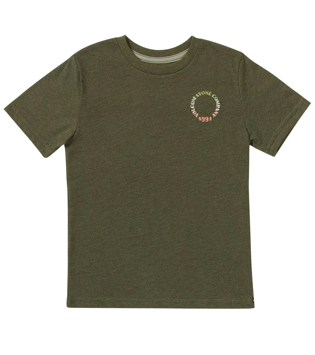 Volcom Boys' Spray Circle Short Sleeve T-Shirt