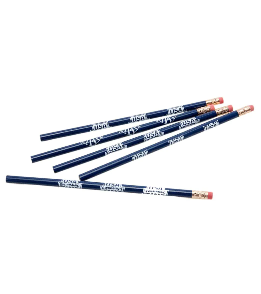 USA Swimming 5 pcs Pencil Set