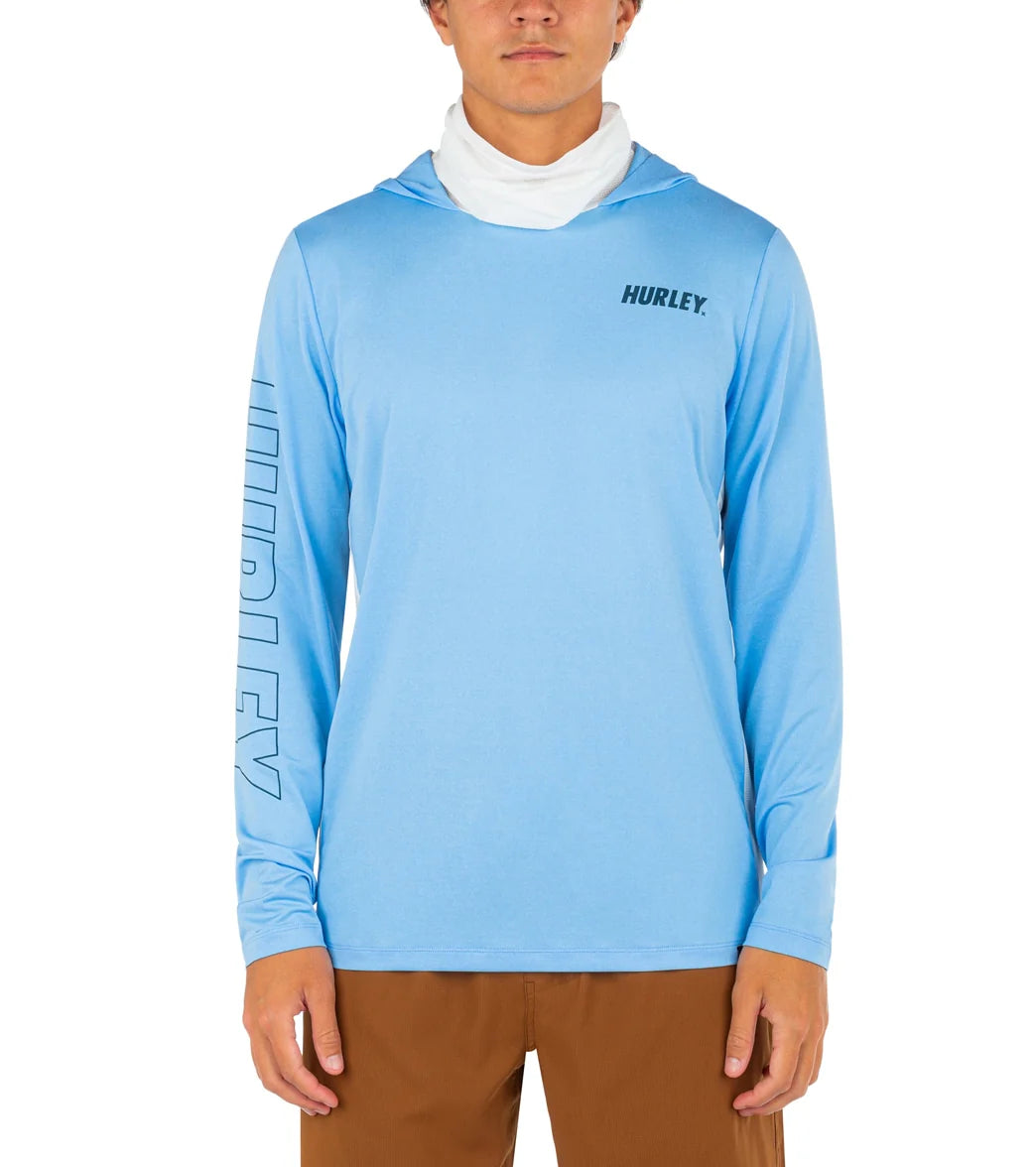 Hurley Men's H2O-Dri Atticus Fastlane UPF 50+ Long Sleeve Pullover Hoodie