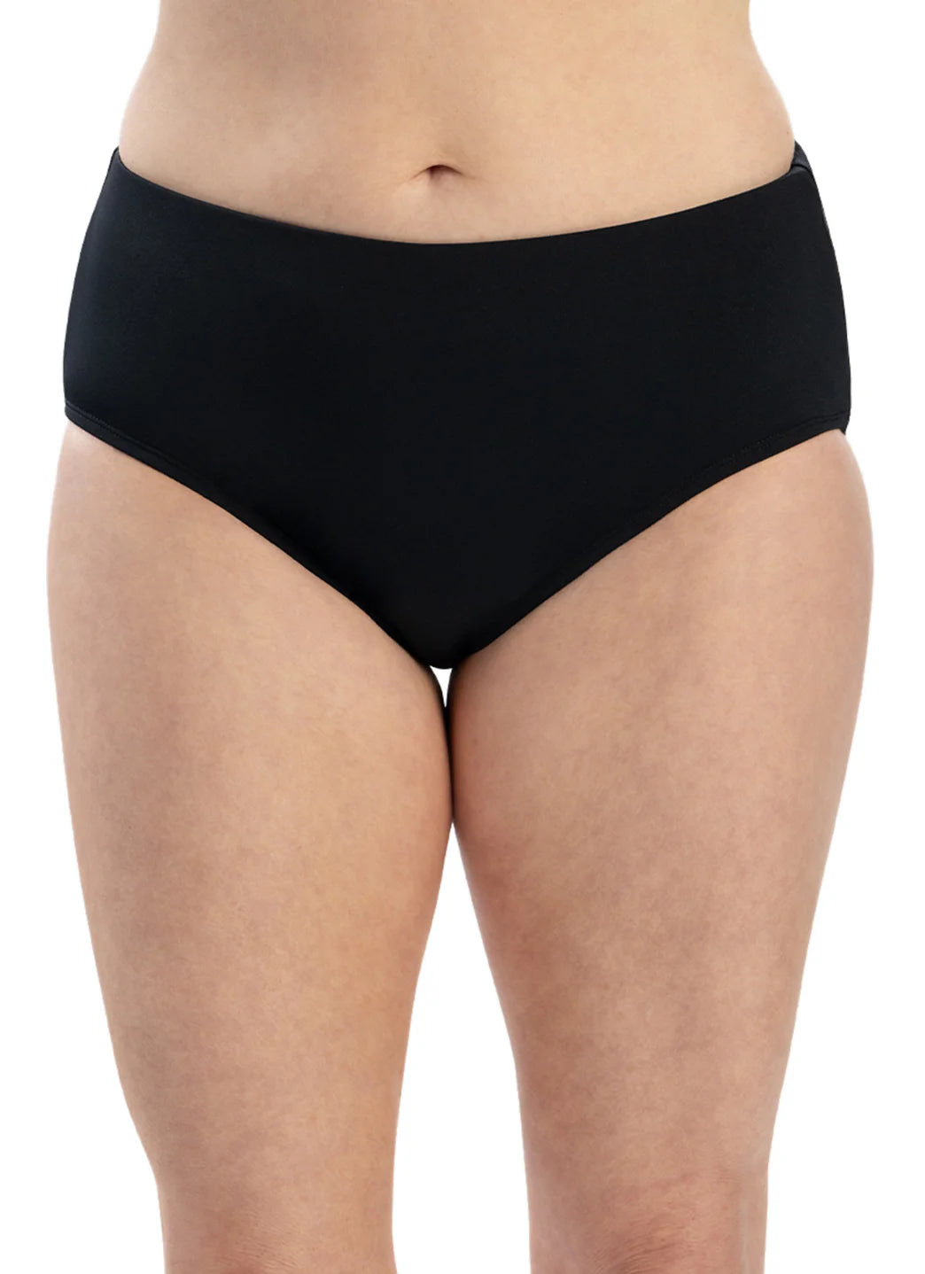 Dolfin Women's Aquashape Solid Conservative Brief Bikini Bottom