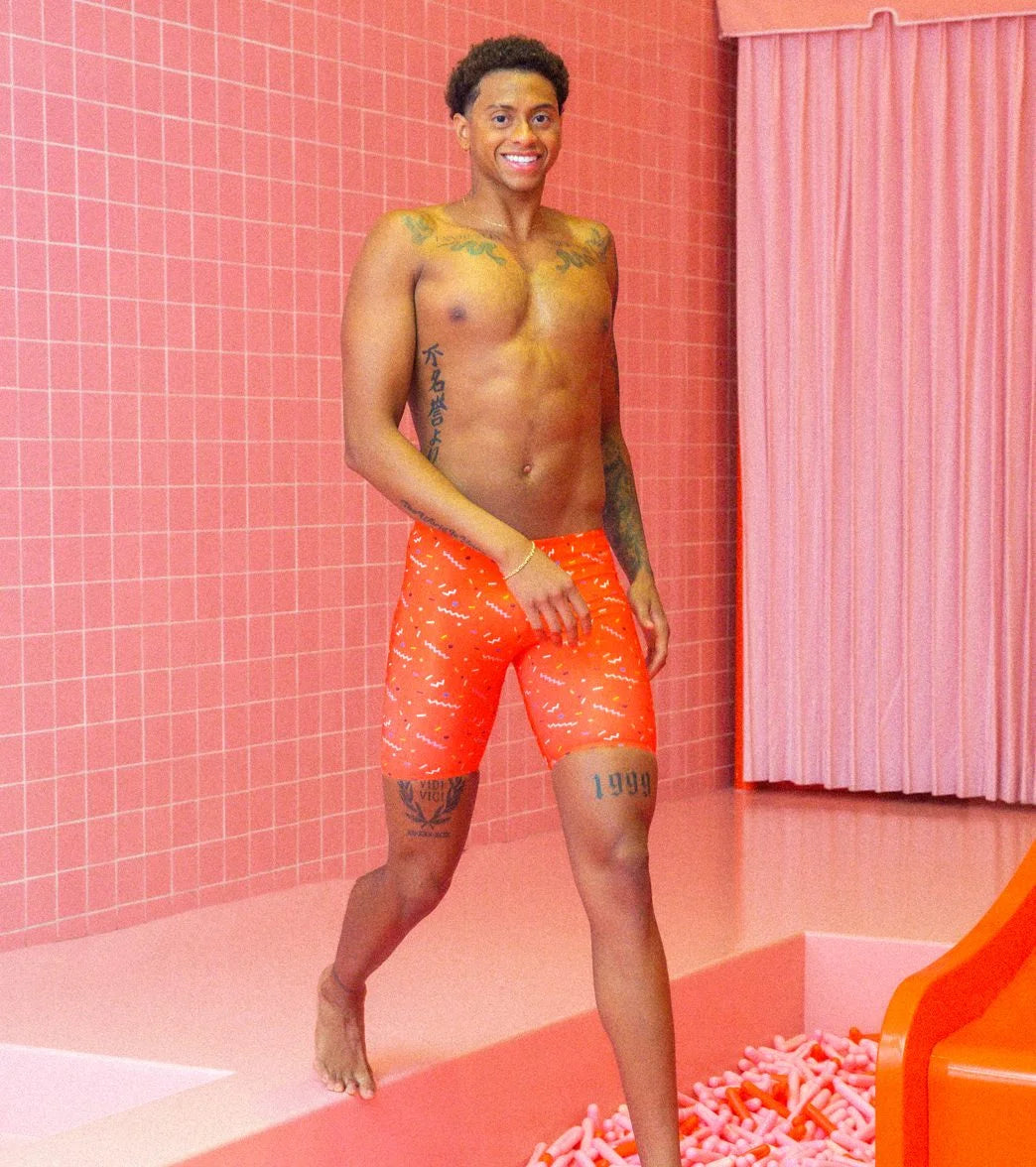 Sporti x Shaine Casas Confetti Jammer Swimsuit (26-40)