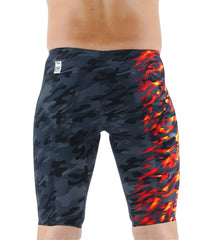 TYR Men's Venzo Camo Jammer Tech Suit Swimsuit