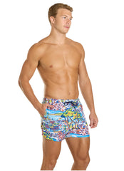 Speedo Men's 14" Redondo Edge Volley Swim Trunks