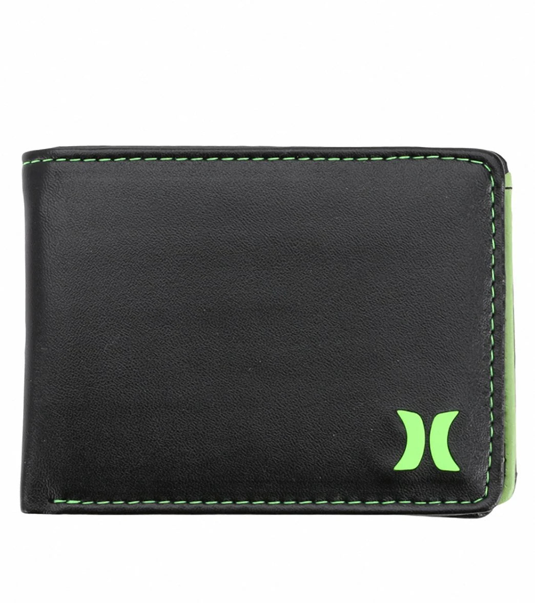 Hurley Men's One & Only Bi-Fold Wallet