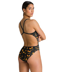 Arena Women's Eyes Challenge Back One Piece Swimsuit
