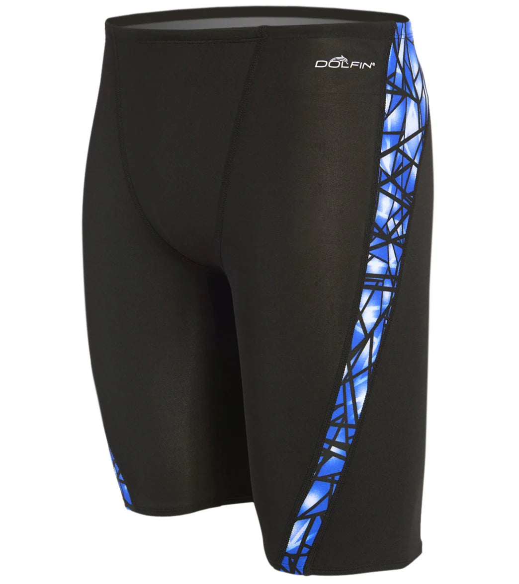 Dolfin Poly Fusion Men's Fracture Spliced Jammer Swimsuit