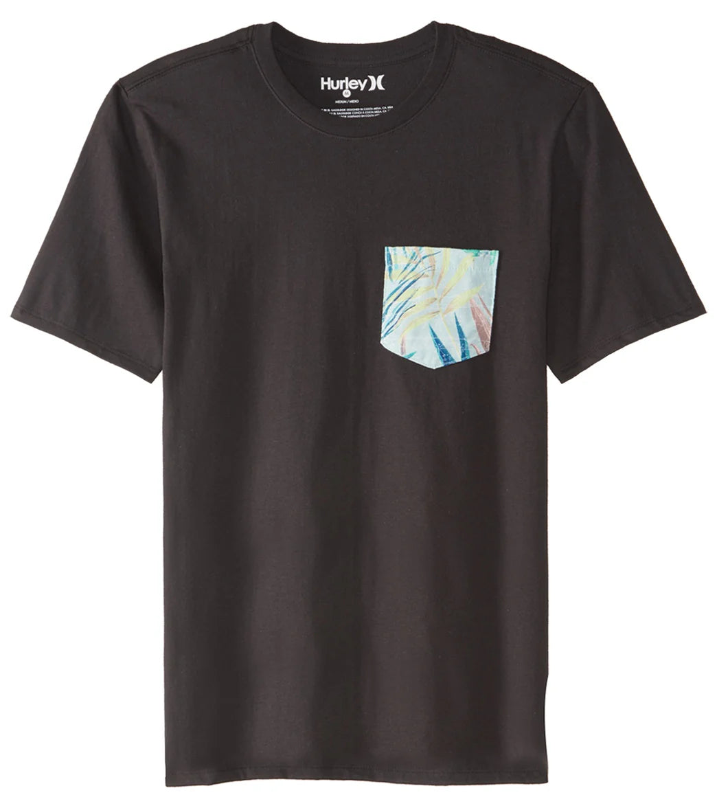 Hurley Men's JJF Plot Maps Short Sleeve Pocket Tee