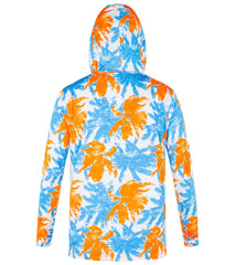Hurley Men's H2O-Dri Atticus Treachery UPF 50+ Long Sleeve Pullover Hoodie